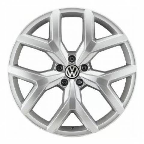 JOGO DE RODAS AMAROK ARO 18 FURAÇÃO 5X120 HG PRATA