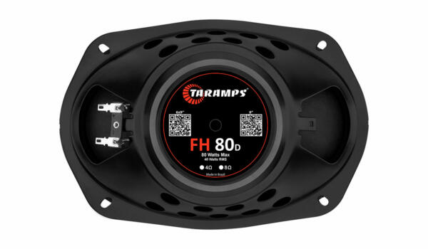ALTO FALANTE 6X9 FH 80D 4 OHMS TARAMPS  - PAR - Imagem 2