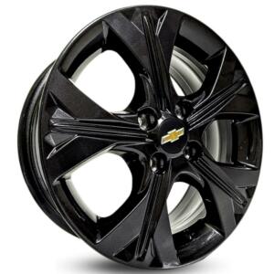 JOGO DE RODA KR S21 CHEVROLET ONIX PREMIER ARO 15 - PRETA - 4X100