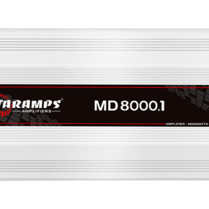 AMPLIFICADOR CLASS D MD 8000.1 2 OHMS TARAMPS