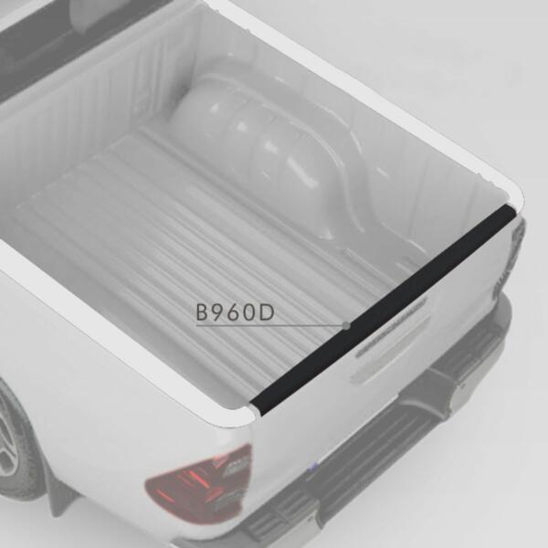 PROTETOR BORDA TAMPA CAÇAMBA BEPO HILUX 2016/24 - Imagem 4