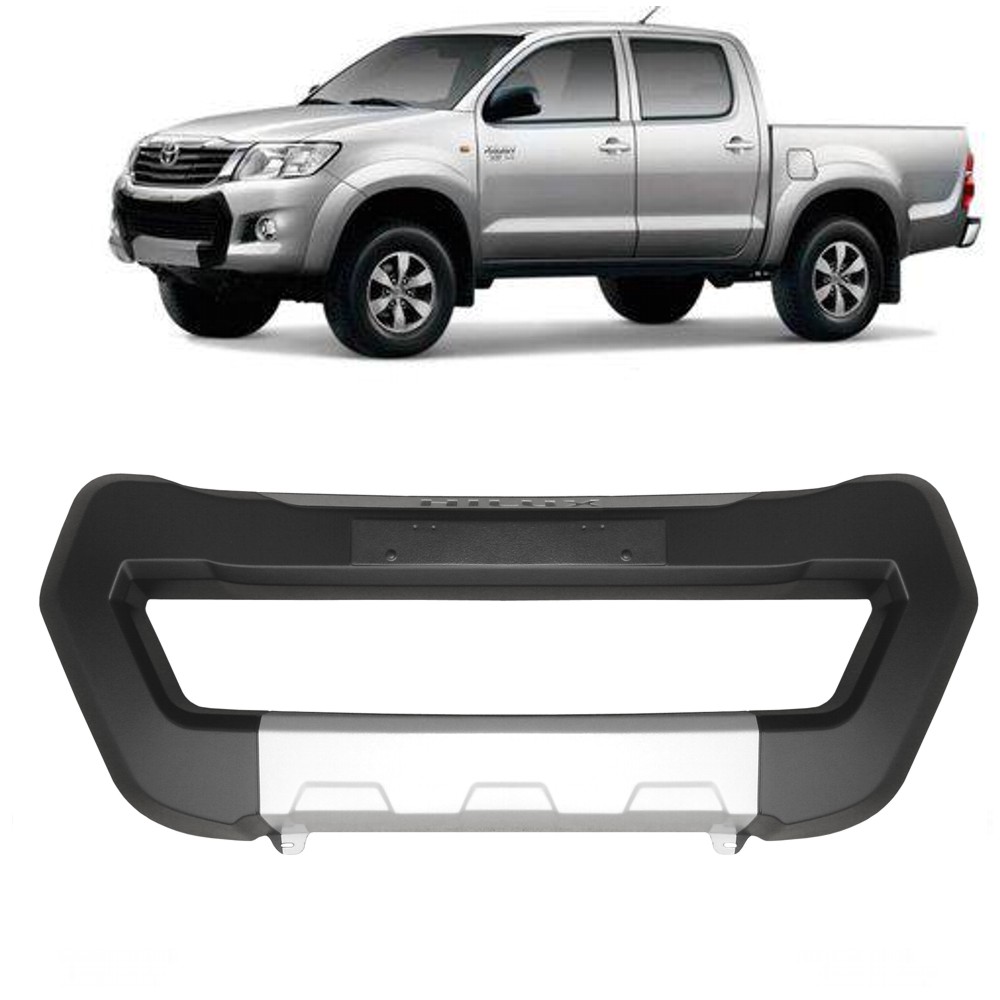 OVERBUMPER HILUX 12/15 PRETO PRATA
