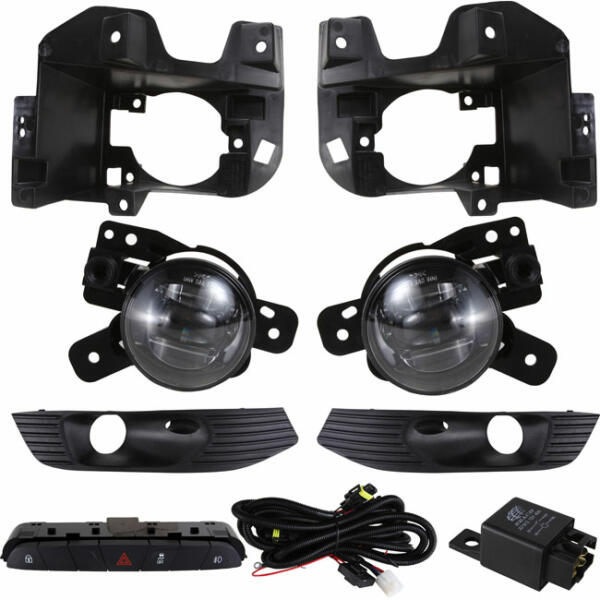 KIT MONTANA 2023 FAROL LED MOLDURA PRETA BOTÃO MODELO ORIGINAL - Image 4