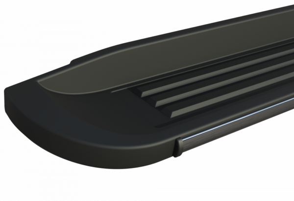 ESTRIBO PLASTICO PRETO C/KIT FIXAÇÃO S10 C.D 2012 - Imagem 3